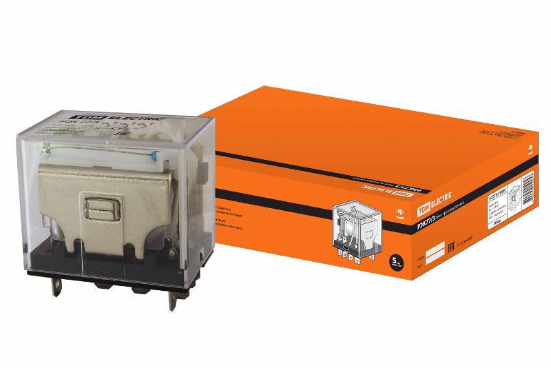 Реле РЭК77/3 с инд. 10А  12В AC | SQ0701-0050 | TDM — TDM ELECTRIC