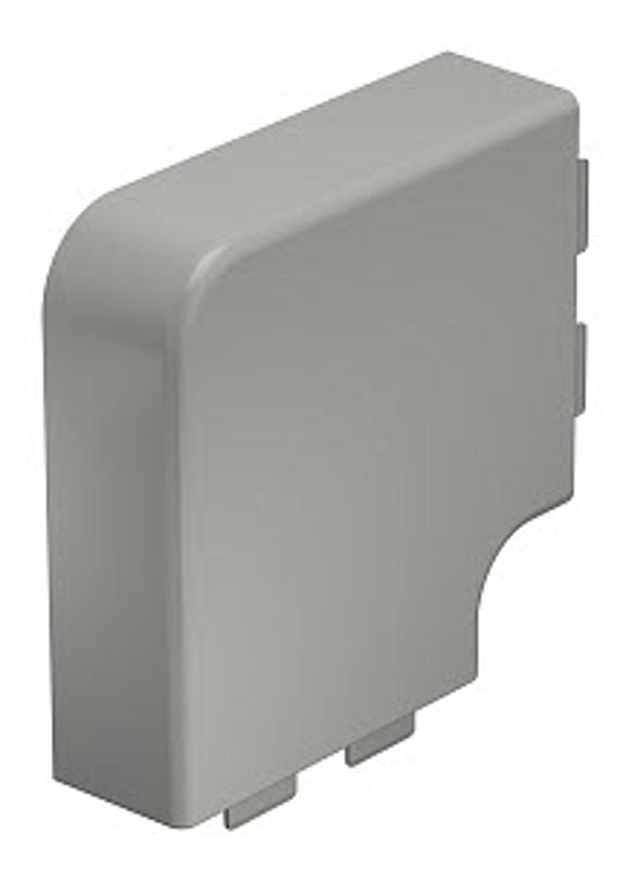 Крышка плоского угла кабельного канала WDK 40x110 мм (ПВХ,серый) (WDK HF40110GR) | 6021743 | OBO Bettermann — миниатюра 2