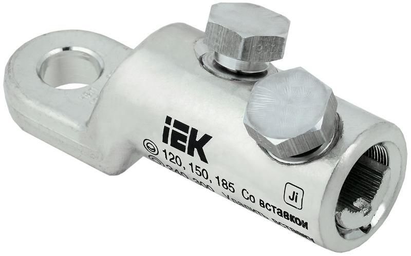 Наконечник болтовой луженый НБЛ 120-300-16/2 35кВ | UNB11-120-300-02-35-1 | IEK — IEK (ИЭК)