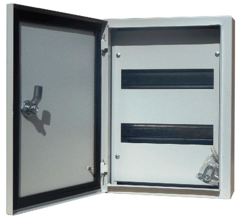 Корпус метал. навесной 400х300х120 24 мод. IP54 ЩРН-24 | 30251DEK | DEKraft — DEKraft