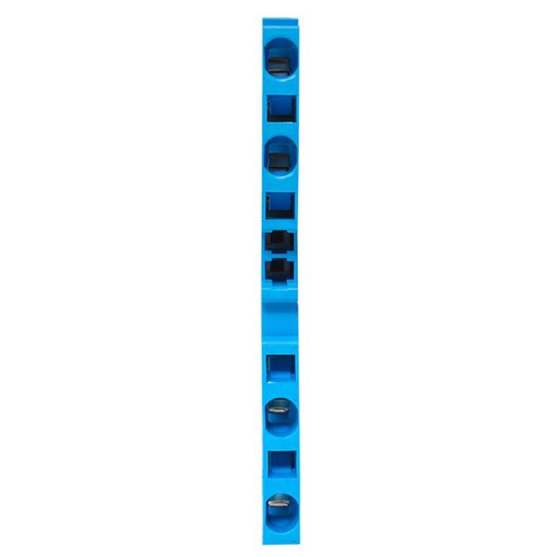 Колодка клеммная пружинная JXB-ST-4 41А 4 вывода синяя EKF | plc-jxb-st-4-4-blue | EKF — миниатюра 14