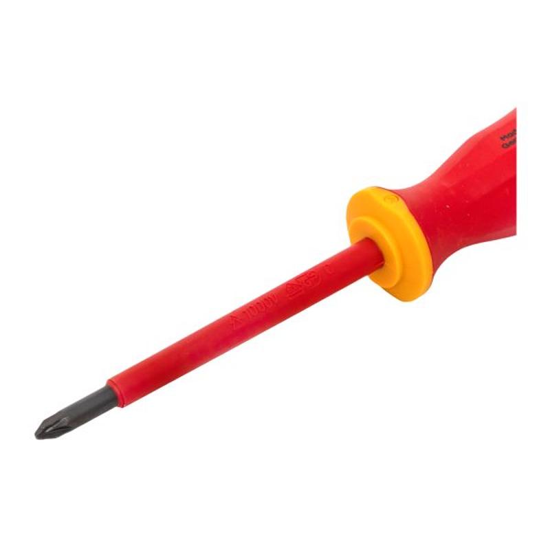 Отвертка Professional PZ-FL1х80 мм VDE 1000В |pz-fl-1-80-pro-in|EKF — миниатюра 15