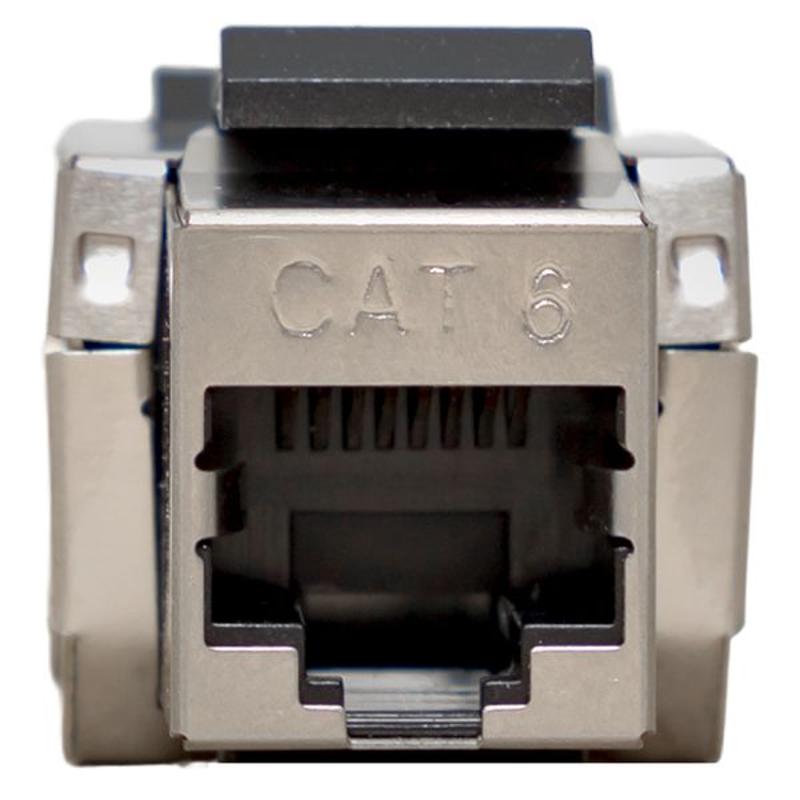 Модуль Keystone розеточный TERACOM PRO Cat.6 RJ-45 экранированный FTP 110 IDC 90 градусов | TRP-KSTN-SOCK-90D-6FTP | EKF — миниатюра 12