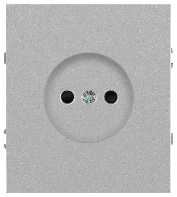 Розетка Arktik 16-2106-03 без заземления 2P 16А-250В алюминий | Б0071675 | ЭРА — миниатюра 2