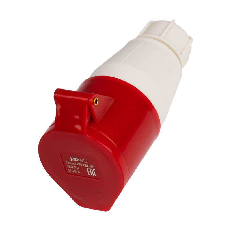 Силовой разъем  PPC 225 3P+PE+N 32А 380В IP44  | .5072558 |  Jazzway — Jazzway