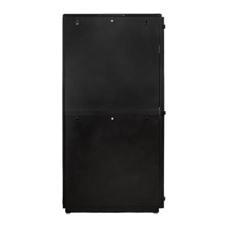 Шкаф напольный 19" TERACOM PRO 42U600х1000 мм двери перфорированная сзамком-ручкой и перфорированная чёрный | TRP-NTC-4261-65B | EKF — миниатюра 5