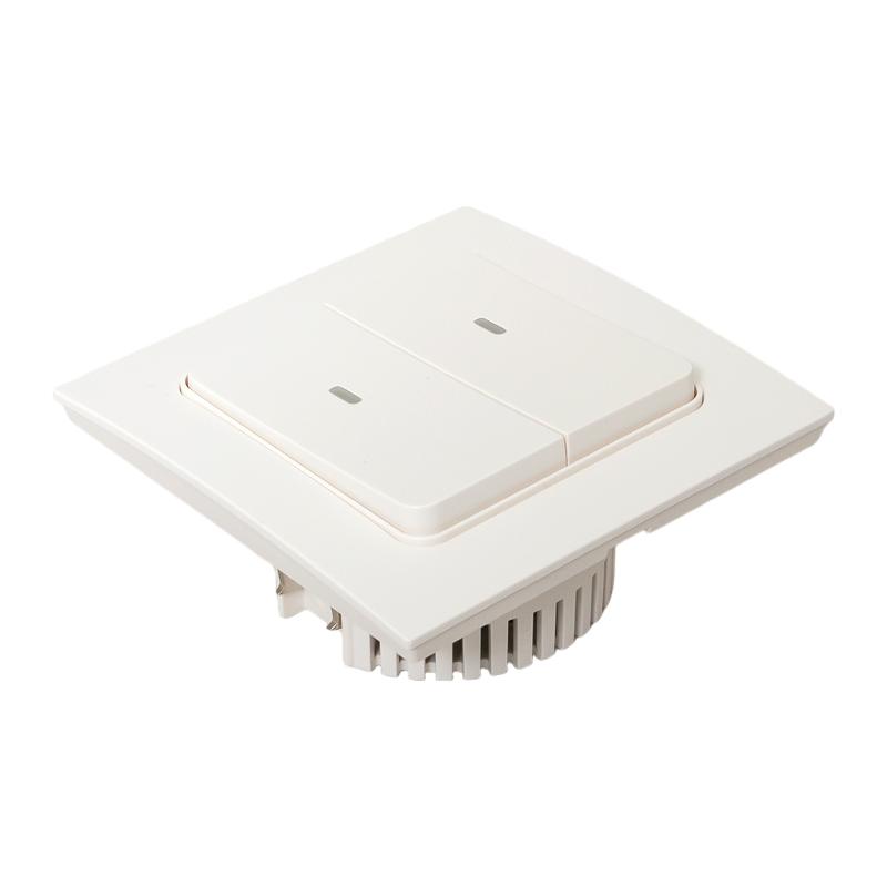 Умный выключатель Стокгольм 2-кл. белый Zigbee  Сonnect|RCV-ST2-WD-ZB|EKF — миниатюра 7