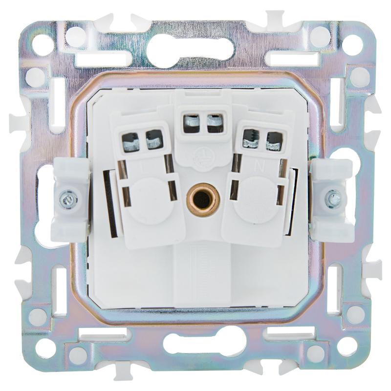 SKANDY Розетка с з/к без з/ш 16А SK-R05S серебряный | SK-R11-16-K23 | IEK — миниатюра 3