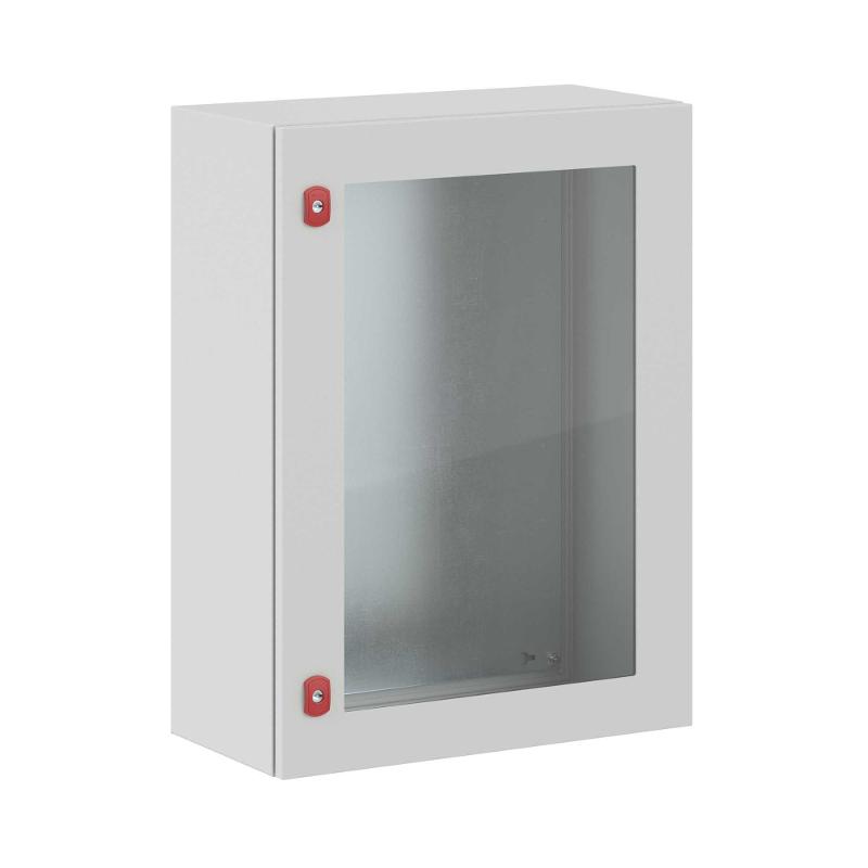 Корпус сварной навесной ST с прозрачной дверью и М/П ВхШхГ  800 x 600 x 300 | R5STX0863 | DKC — DKC (ДКС)