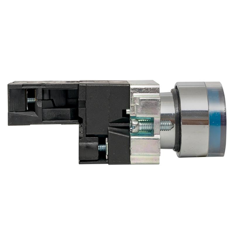 Кнопка BA61 с подстветкой 230В синяя NO PROxima | xb2-bw61-230 | EKF — миниатюра 3