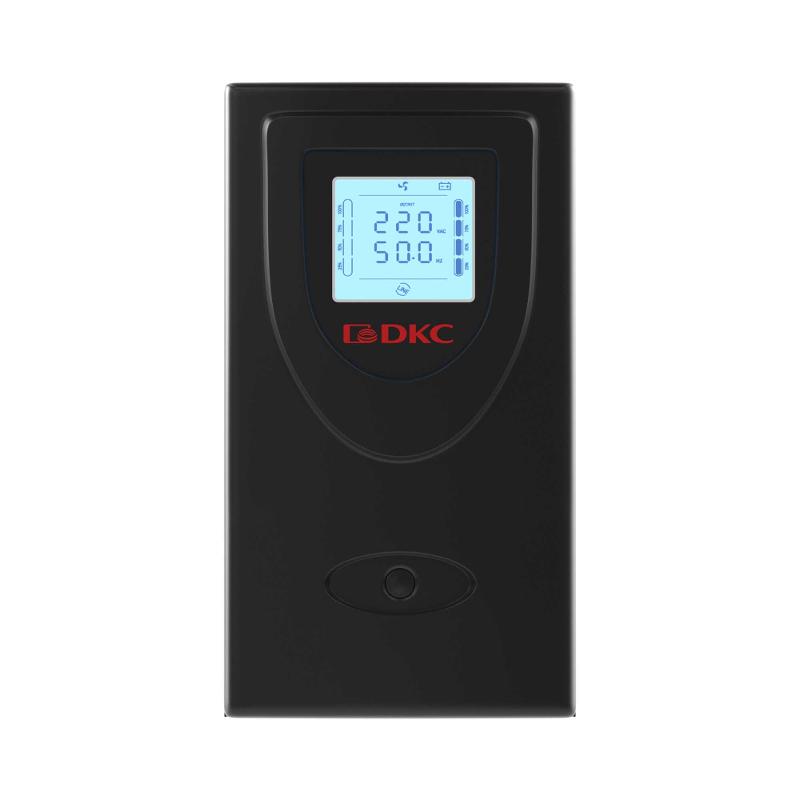 ИБП Info LCD, 2000 ВА, IEC (2), Schuko (2), USB + RJ45 | INFOLCD2000SI | DKC — миниатюра 3