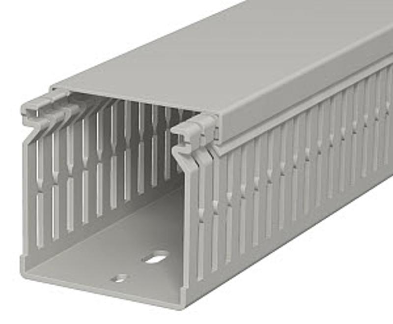 Распределительный кабельный канал LK4 N 60x60x2000 мм (ПВХ,серый) (LK4 N 60060) | 6178207 | OBO Bettermann — миниатюра 2