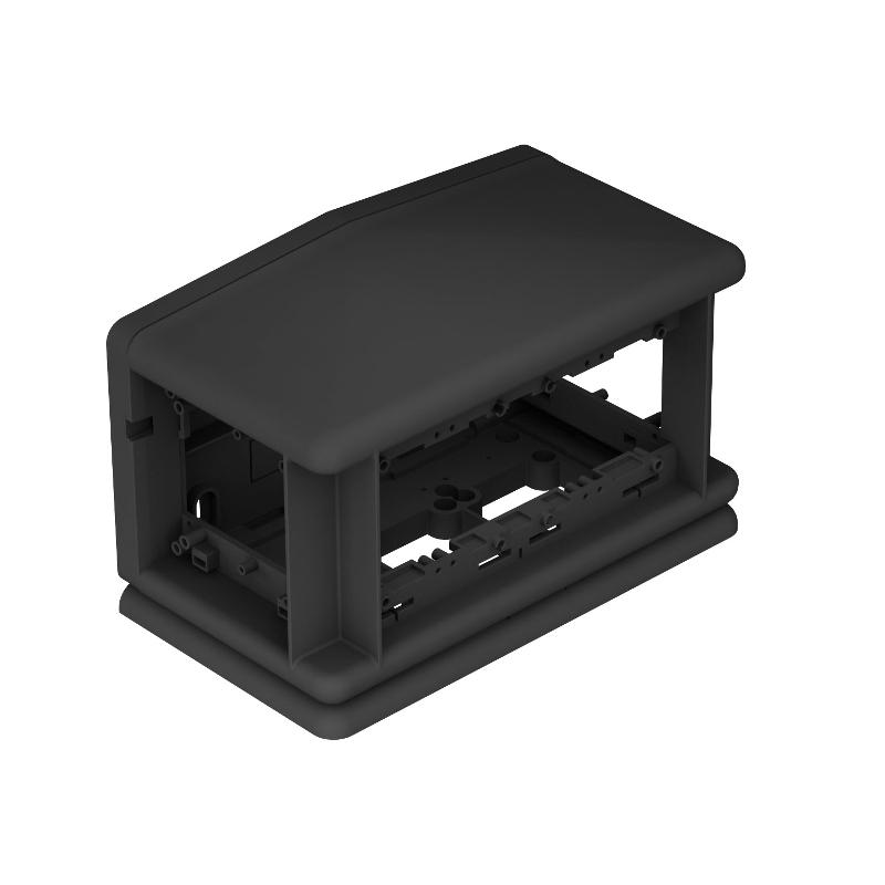 Напольный бокс Telitank 225x125x125 мм (полиамид,черный) (T4L00C 9011) | 7408300 | OBO Bettermann — OBO Bettermann