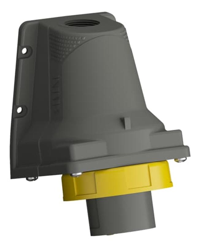 Вилка для монтажа на поверхность Easy&Safe 232EBS6W,32A,2P+E,IP67,4ч|2CMA101188R1000| ABB — ABB
