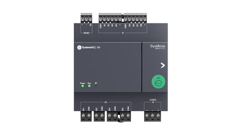 Интеллектуальное реле SR1; 24 VDC; 12 IO: 8 DI, 4 DO (реле); 1xRS485 | ZR1PB00BD | SE — Systeme Electric
