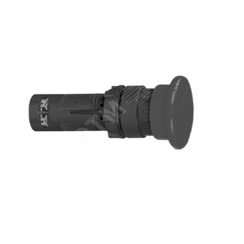 Кнопка грибовидная OptiSignal Compact D22 C7-PM-211 черная 1НО+1НЗ  | 362124 | КЭАЗ — фото 1 | Sento