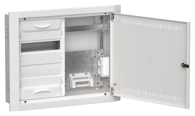 TITAN 5 Корпус комбинированный ЩРв-24 (2х24) белый | TI5-51-V-2X024-30 | IEK — IEK (ИЭК)