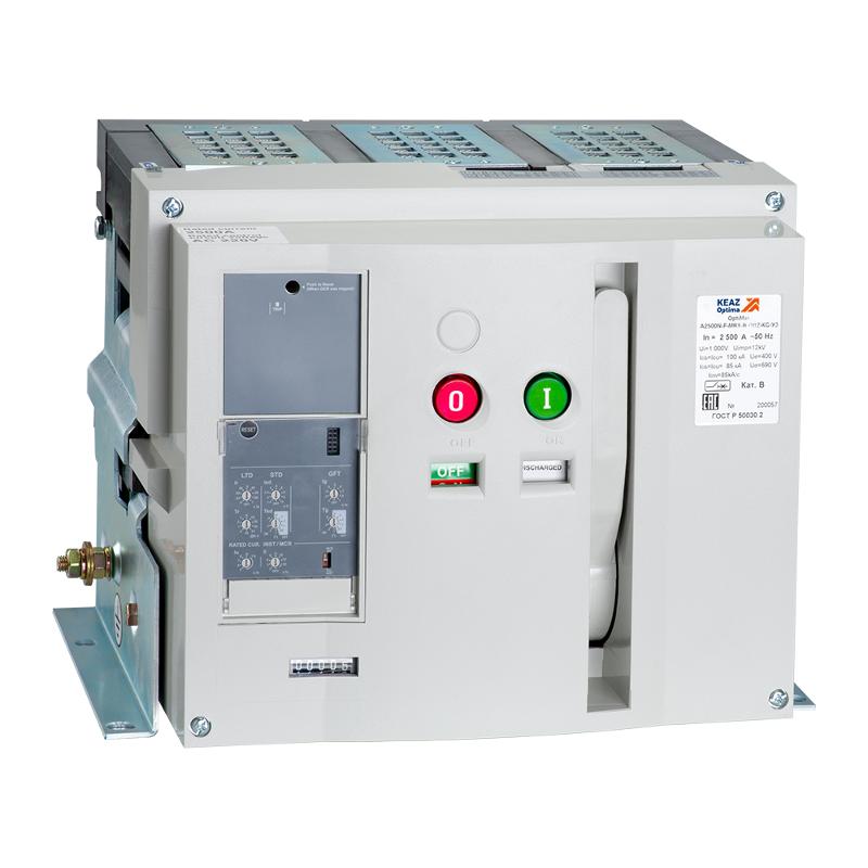 Выключатель автоматический OptiMat A-2500-S4-3P-100-F-MR7.0-BH-C2200-M2-P00-S1-03 | 333340 | КЭАЗ — фото 1 | Sento