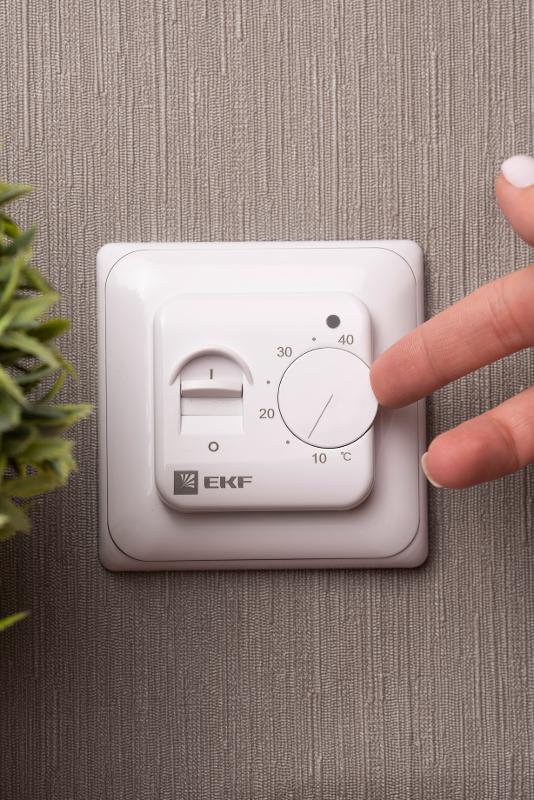 Термостат для теплых полов механический 16 A 230В Basic | mtt-2 | EKF — миниатюра 8