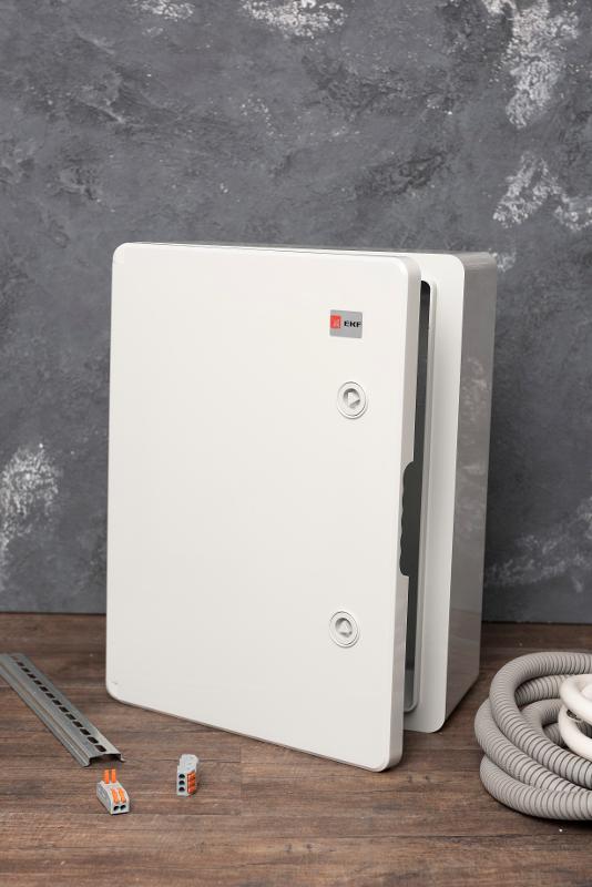 Бокс пластиковый с монтажной платой (ВхШхГ) 400х300х170мм IP65 PROxima | PB65MP003 | EKF — миниатюра 10