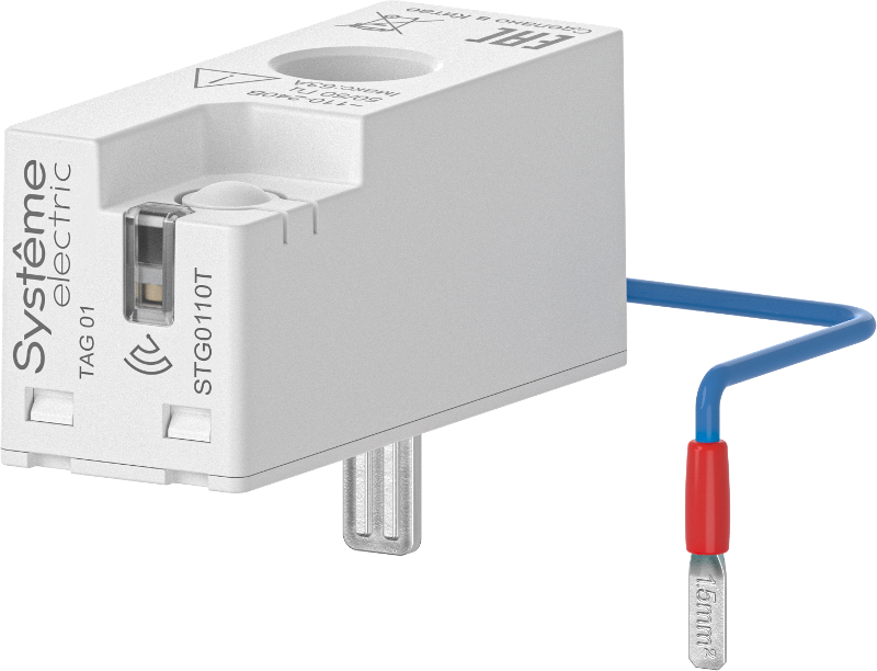 Беспроводной датчик энергии, 1P+N, до 63А, жёсткое соединение | STG0110T | SE — Systeme Electric