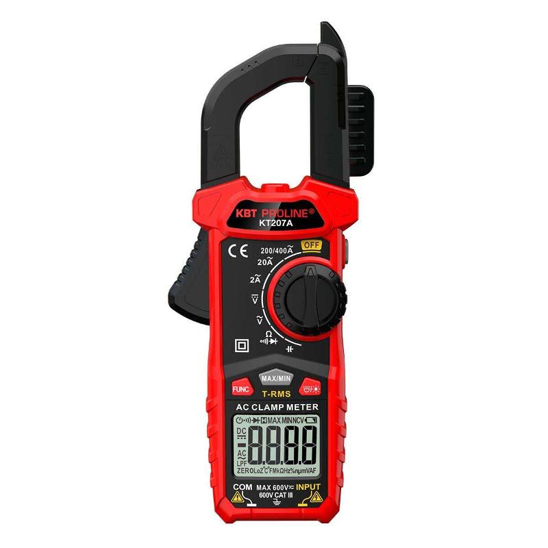 Токовые клещи цифровые KT 207A серия PROLINE | 91919 | КВТ — КВТ