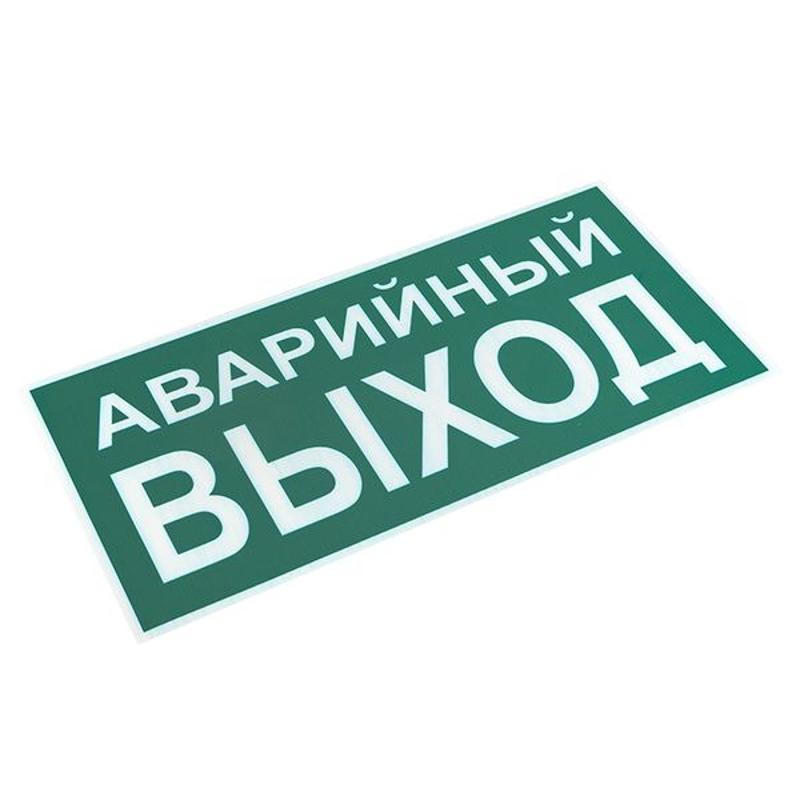 Знак "АВАРИЙНЫЙ ВЫХОД" 150х300мм PROxima | an-5-04 | EKF — миниатюра 4