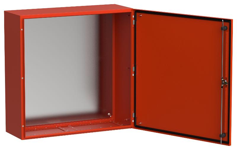 TITAN 5 Корпус метал. ЩМП-80.80.30 УХЛ1 IP66 RAL3020 красный | TI5-13-N-080-080-030-66 | IEK — IEK (ИЭК)