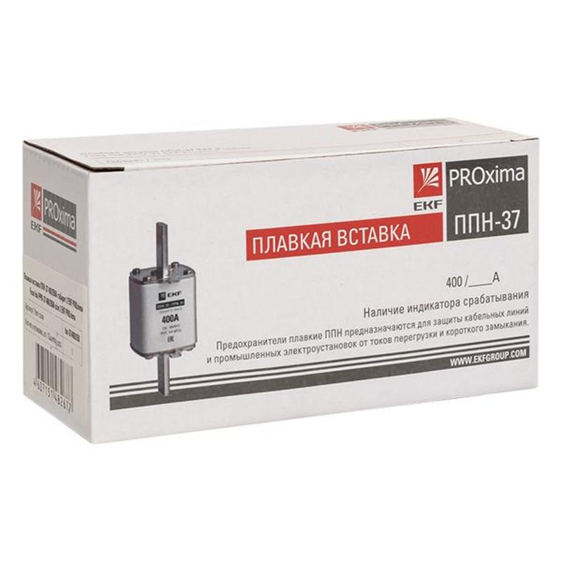 Плавкая вставка ППН-37 400/350А габарит 2 | fus-37/400/350 | EKF — миниатюра 13