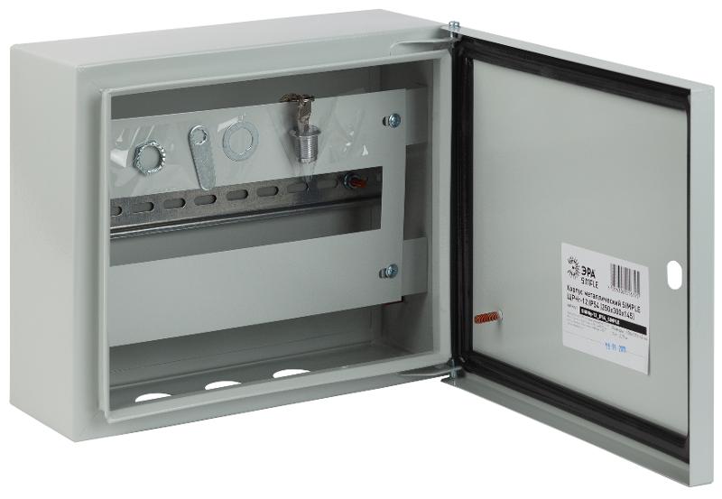 Корпус металлический навесной ЩРНг-12 IP54 (250х300х145) SIMPLE | Б0041689 | ЭРА — миниатюра 2