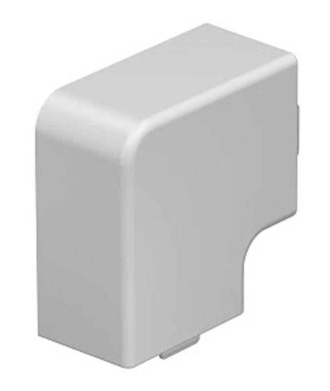 Крышка плоского угла кабельного канала WDK 30x45 мм (ПВХ,светло-серый) (WDK HF30045LGR) | 6183301 | OBO Bettermann — миниатюра 2
