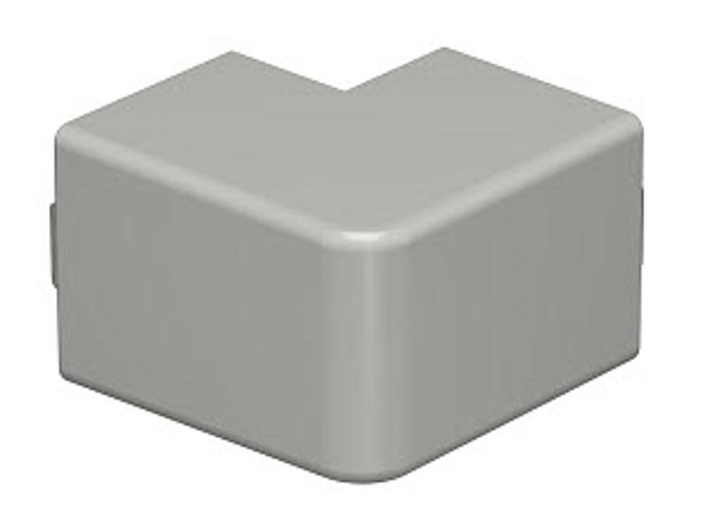 Крышка внешнего угла кабельного канала WDK 40x40 мм (ПВХ,серый) (WDK HA40040GR) | 6158412 | OBO Bettermann — миниатюра 2