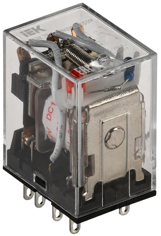 Реле РЭК78/3(MY3) с индикацией 5А 12В DC  | RRP20-3-05-012D-LED | IEK — IEK (ИЭК)