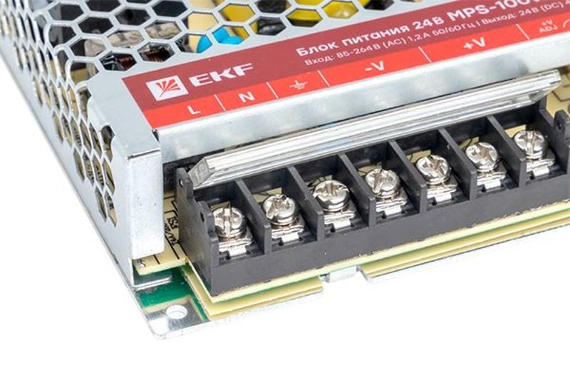 Блок питания 24В MPS-100W-24 EKF Proxima |  mps-100w-24 |  EKF — миниатюра 12
