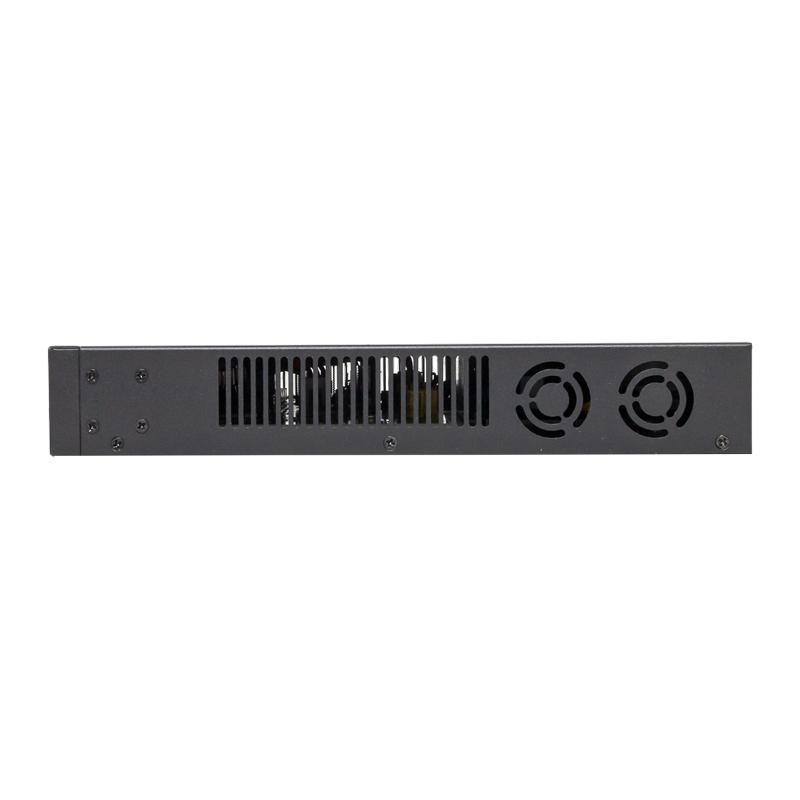 Промышленный неуправляемый коммутатор U-2GX/SFP-24GTP-R, 2 порта 1000Base-X SFP, 24 порта 10/100/1000Base-T(X) RJ45 c PoE, монтаж в 19" стойку TSX |TS — миниатюра 11