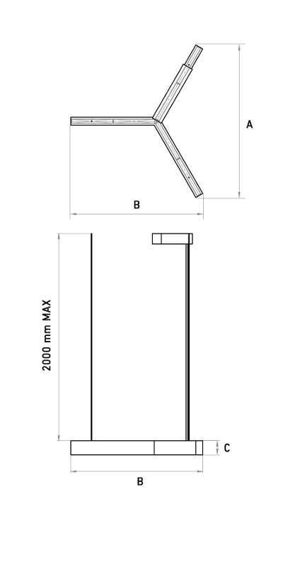 Светильник светодиодный PROFILE 30L STAR/P (1x1000/2x800) 46W 940 WH | 1248020810 | Световые Технологии — миниатюра 2