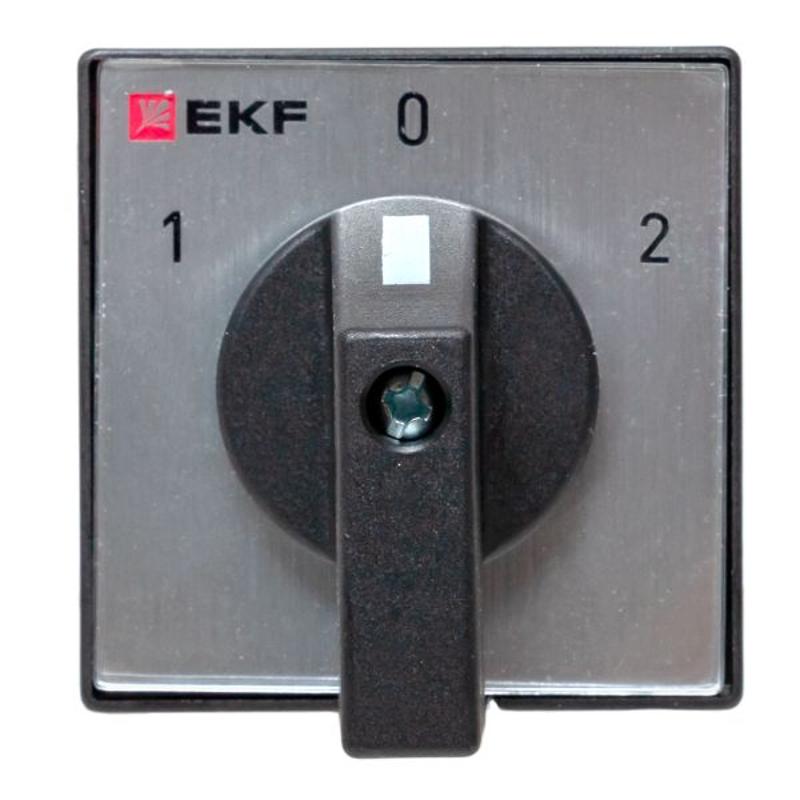 Переключатель кулачковый ПК-1-23 10А 3P «1-0-2» IP65 | pk-1-23-10-65 | EKF — миниатюра 2