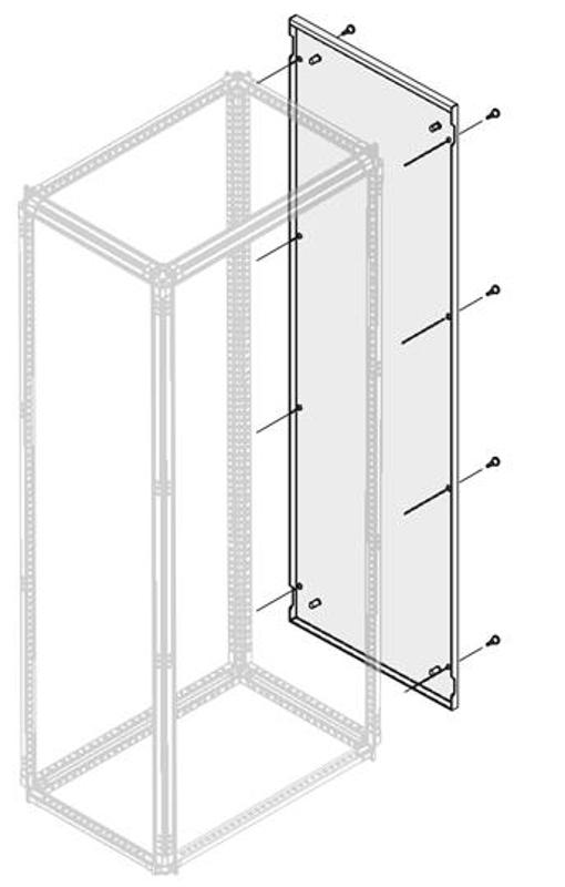 Панель боковая IP30/40 H=2000мм D=500мм|1STQ007621A0000 | ABB — ABB
