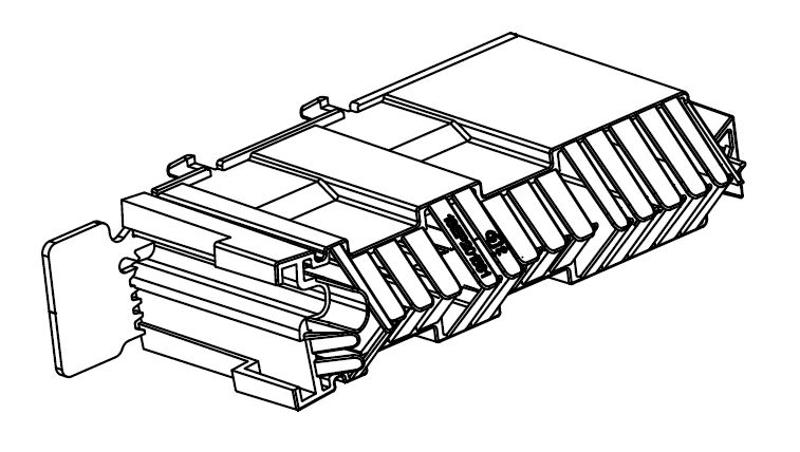 Кабельная крышка для XR00 | 1SEP408496R0001 | ABB — ABB