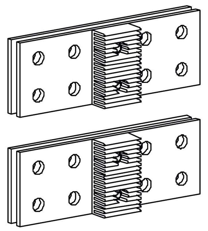 ШИНА ПОДКЛЮЧЕНИЯ 4P ДЛЯ SD1250 DC | SSDDC4M1250 | SE — Systeme Electric