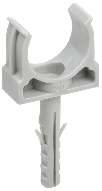 Держатель с защёлкой и дюбелем CT20 (без винта) | CTA10MP-CT20-K41-100 | IEK — IEK (ИЭК)