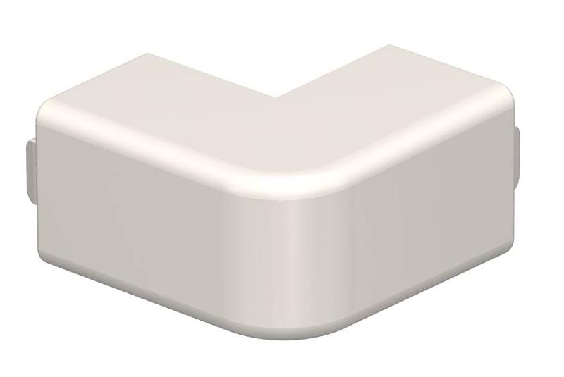 Крышка внешнего угла кабельного канала WDK 20x20 мм (ПВХ,кремовый) (WDK HA20020CW) | 6160603 | OBO Bettermann — OBO Bettermann