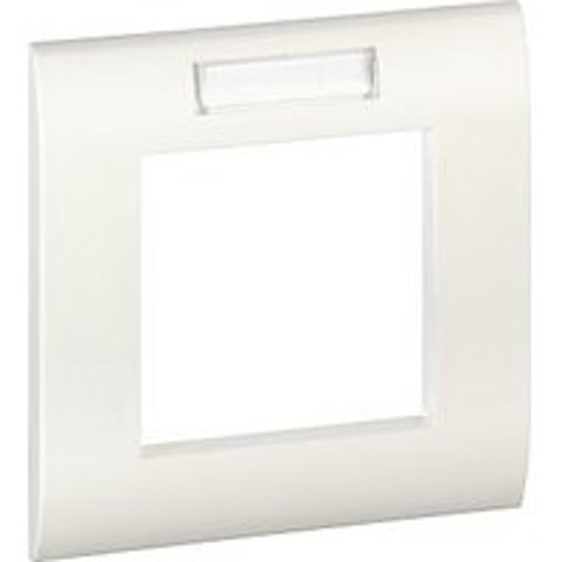 Декоративная рамка S990 для боксов Telitank одинарная (белый) (S990-AFB18 RW) | 6107732 | OBO Bettermann — миниатюра 2
