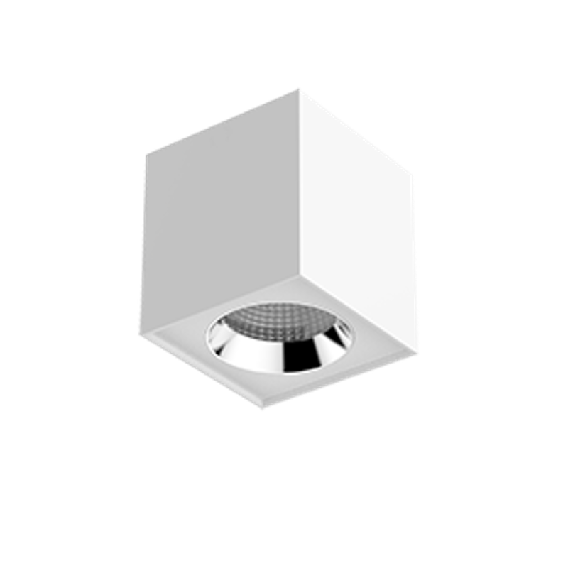 Светильник светодиодный DL-02 Cube накладной 125*135 20W 3000K 35° RAL9010 белый матовый | V1-R0-00360-20000-2002030 | VARTON — VARTON