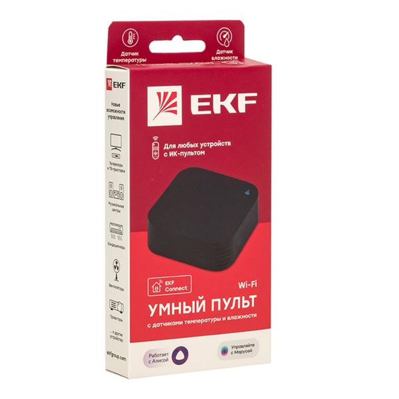 Умный пульт EKF Connect с датчиками температуры и влажности | irr-ths | EKF — EKF