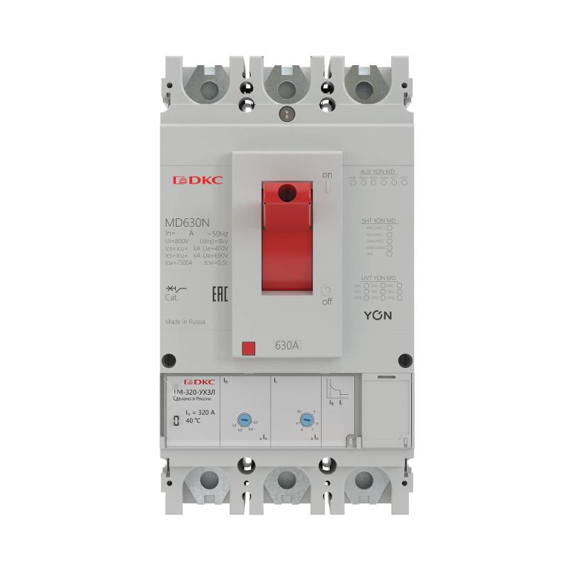 Выключатель автоматический в литом корпусе YON MD630N-MR1 | MD630N-MR1 | DKC — миниатюра 2
