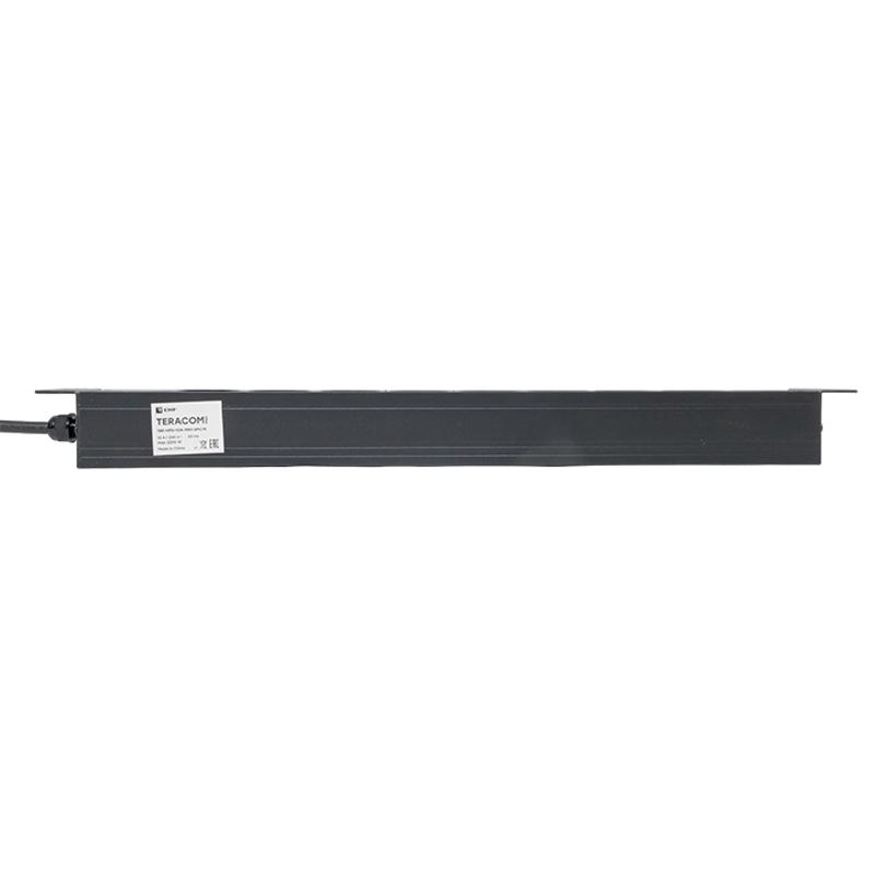 Блок розеток PDU TERACOM PRO 19" 1U 10А/250В 9 розеток Schuko шнур 2 м 3x1,5 мм2 вилка C14 | TRP-HPD-10A-9SH-2MC14 | EKF — миниатюра 11