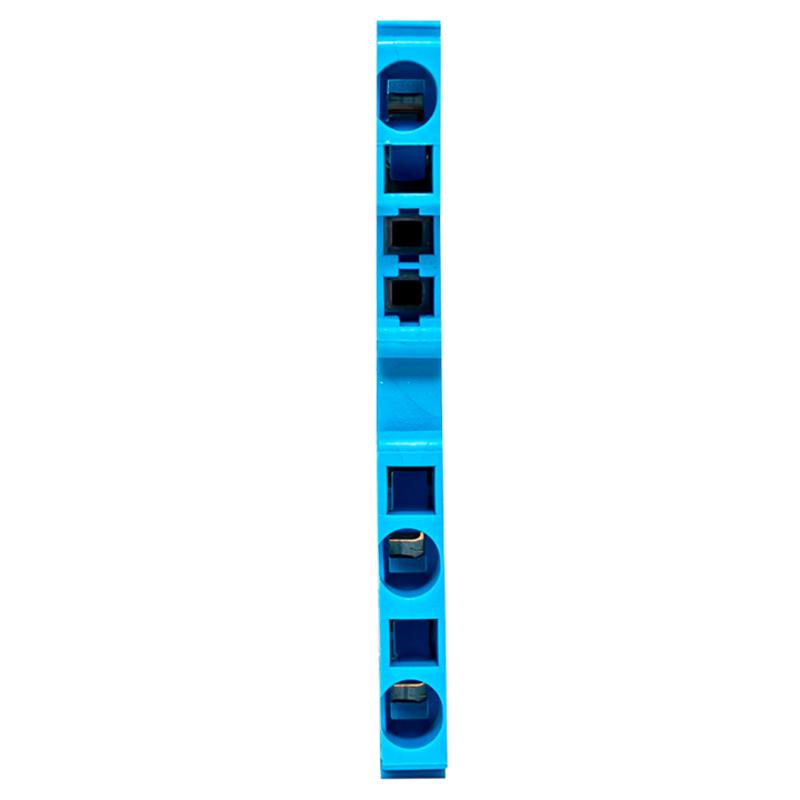 Колодка клеммная пружинная JXB-ST-2.5 28А 3 вывода синяя EKF | plc-jxb-st-2.5-3-blue | EKF — миниатюра 7