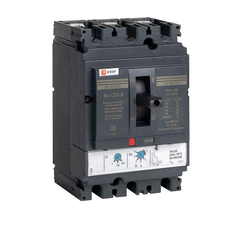 Выключатель автоматический ВА-99C (Compact NS) 250/225А 3P 45кА EKF PROxima | mccb99C-250-225 | EKF — EKF