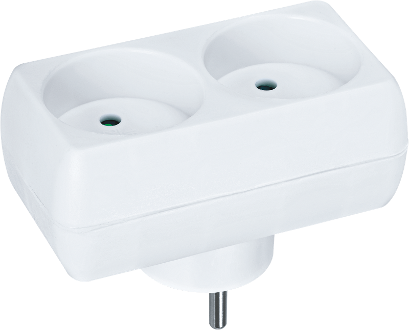 Разветвитель 94 671 NAD-L-2X-C-WH 2 гн. б/з |94671 |Navigator — Navigator